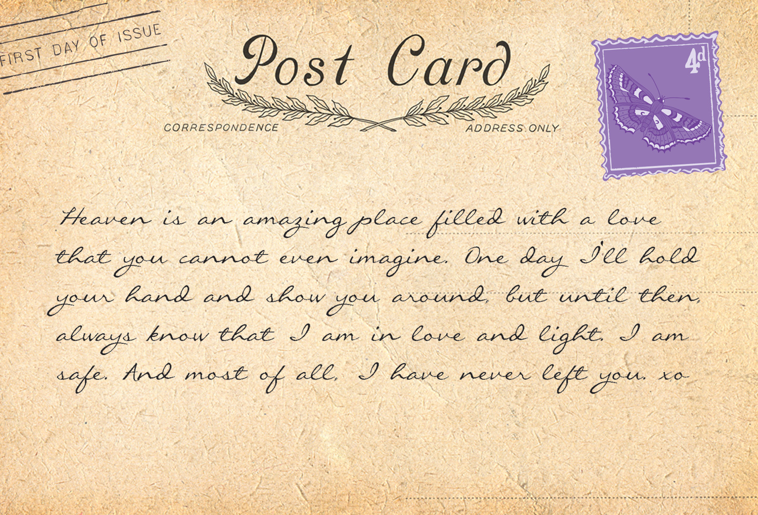 POSTCARDS FROM HEAVEN 2 - back 11