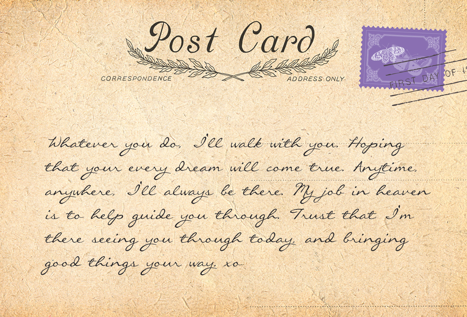 POSTCARDS FROM HEAVEN 2 - back 14