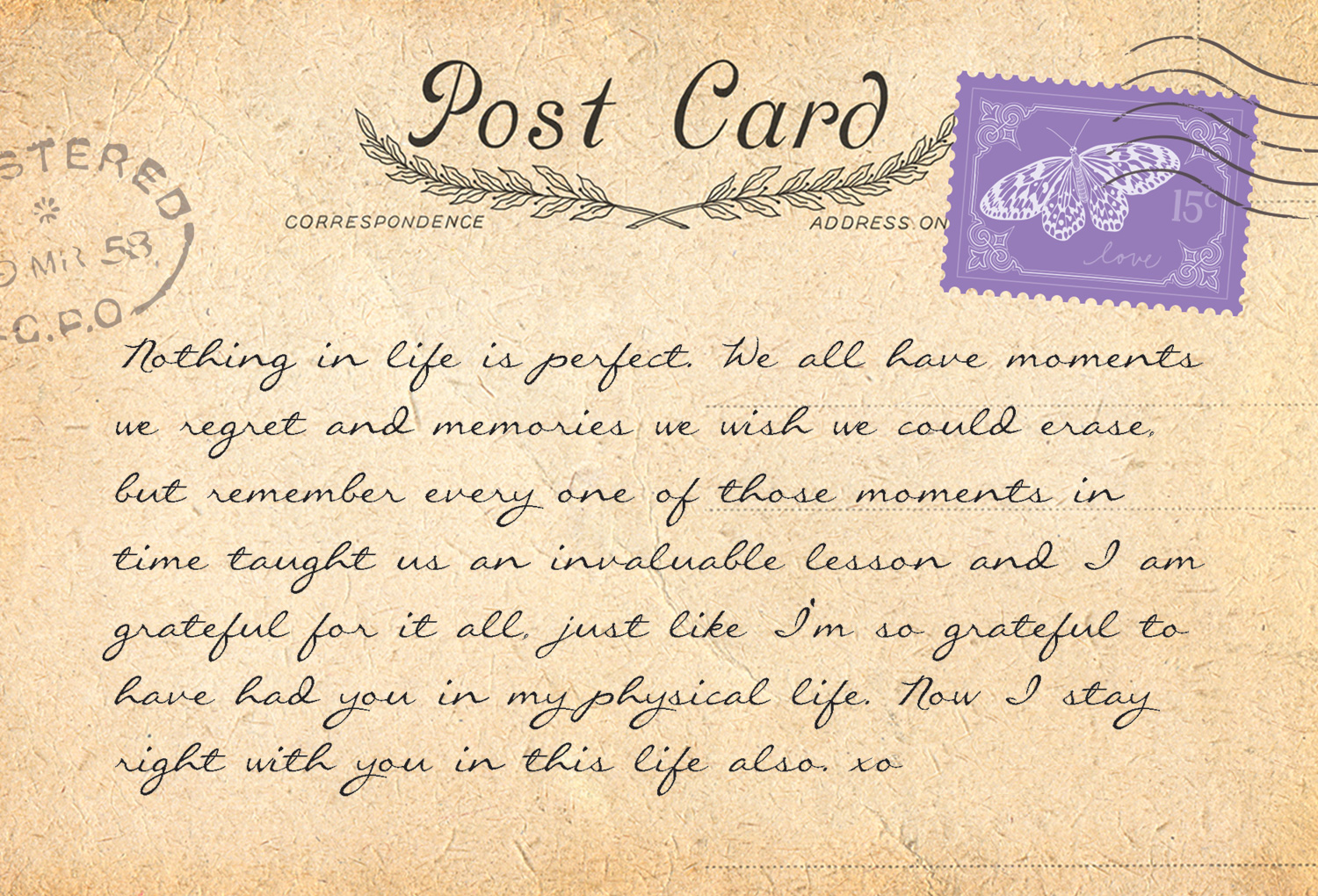 POSTCARDS FROM HEAVEN 2 - back 19