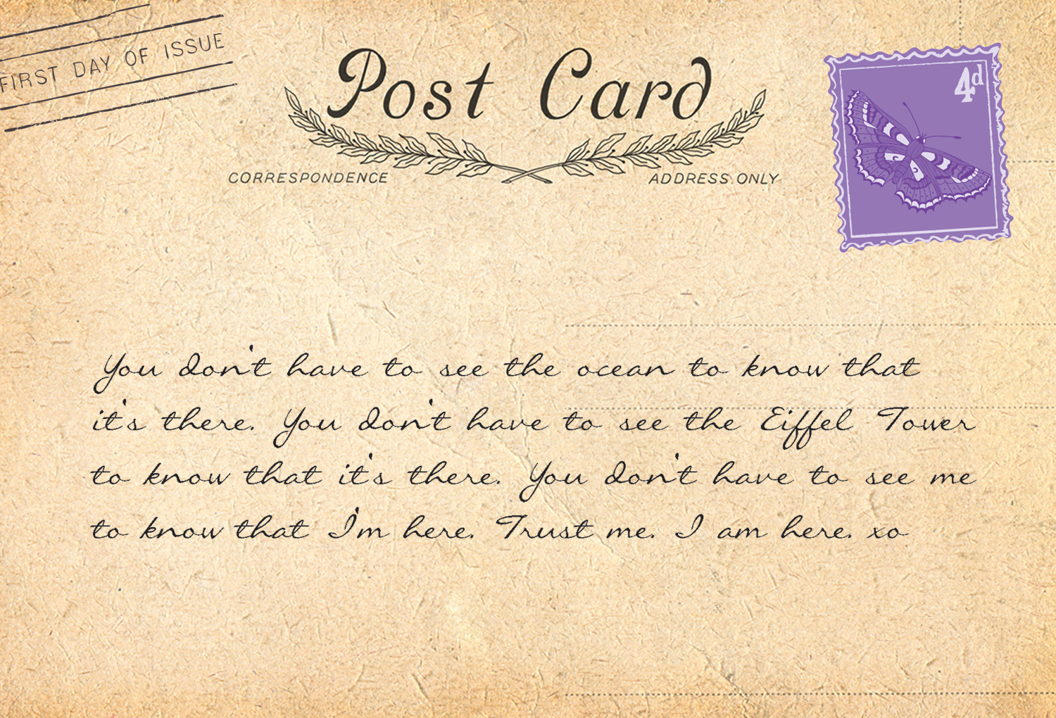 POSTCARDS FROM HEAVEN 2 - back 22