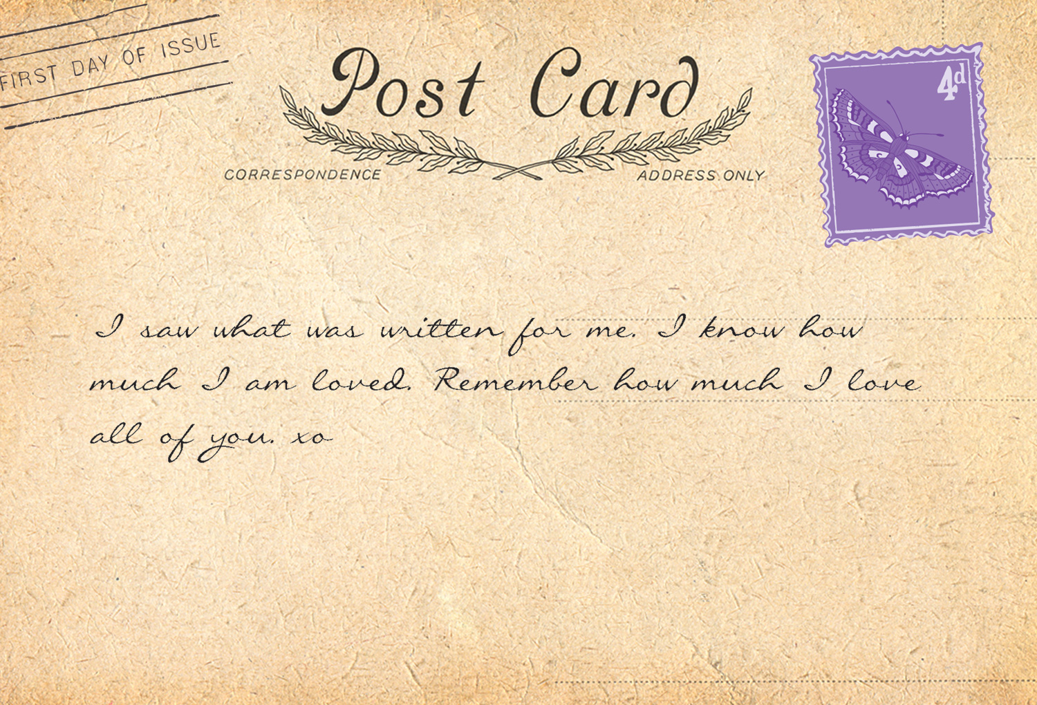 POSTCARDS FROM HEAVEN 2 - back 26