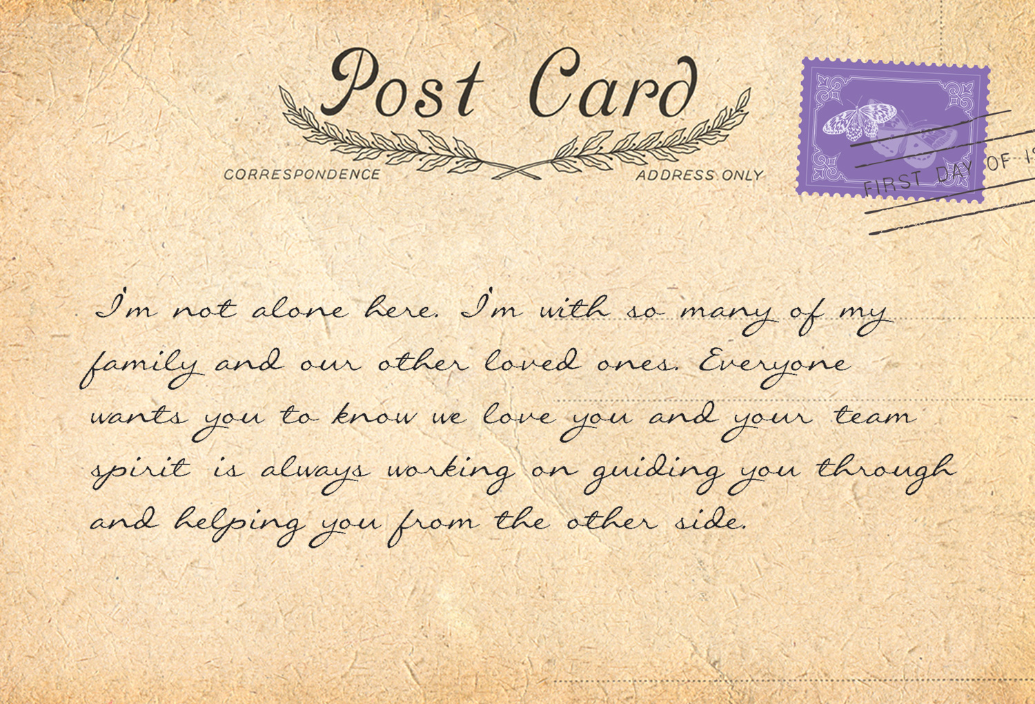 POSTCARDS FROM HEAVEN 2 - back 28
