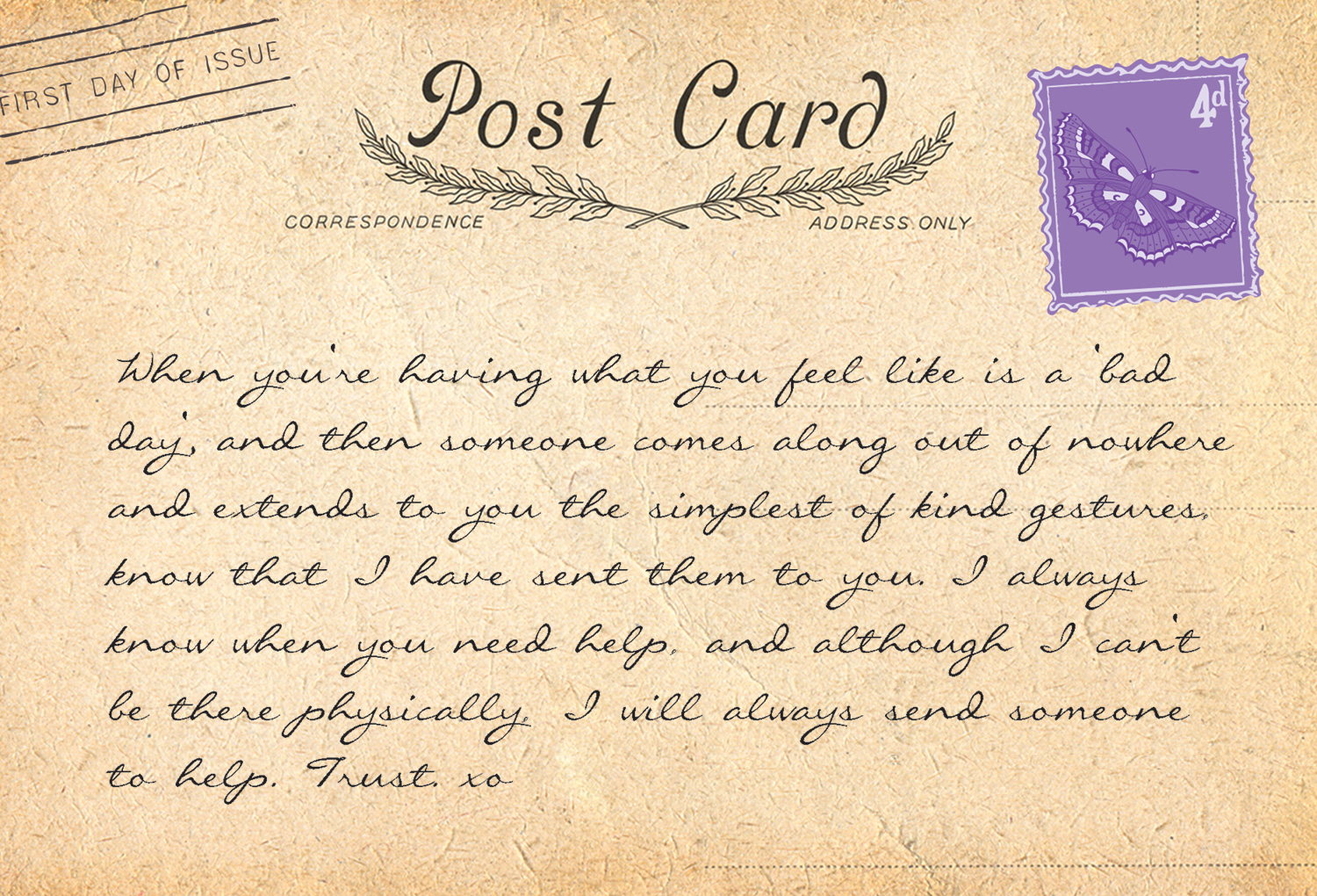 POSTCARDS FROM HEAVEN 2 - back 6