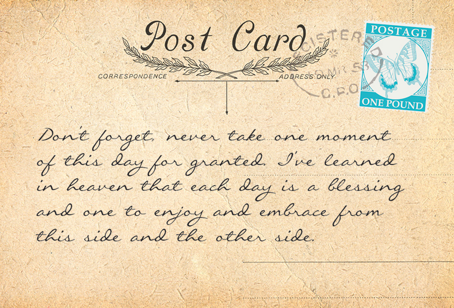POSTCARDS FROM HEAVEN #25