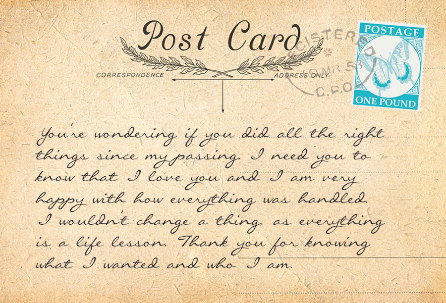 POSTCARDS FROM HEAVEN #34