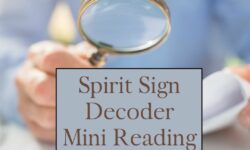 Spirit Sign Decoder Reading
