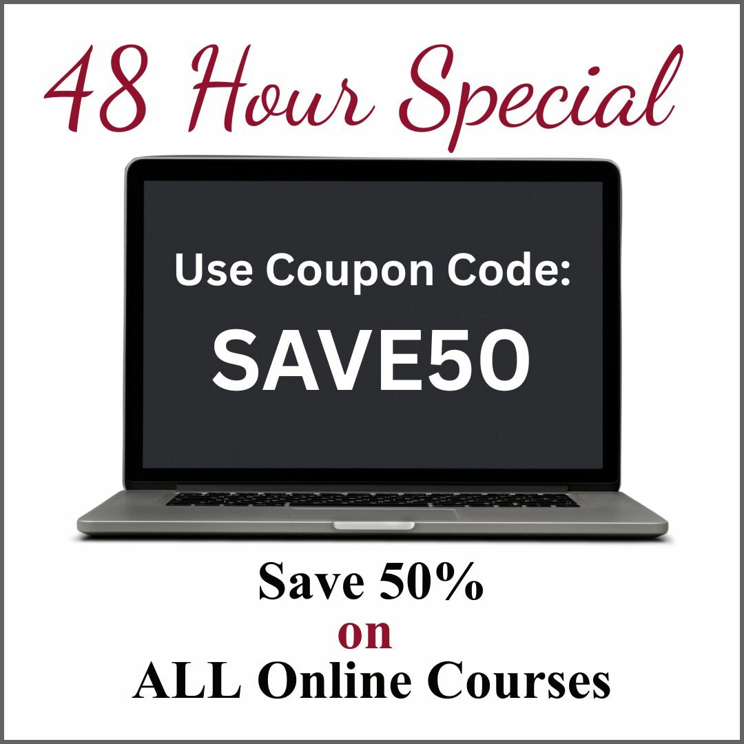 Use Coupon Code SAVE50 (1080 x 1080 px)
